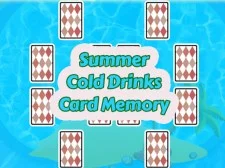 Summer Cold Drinks Card Memory